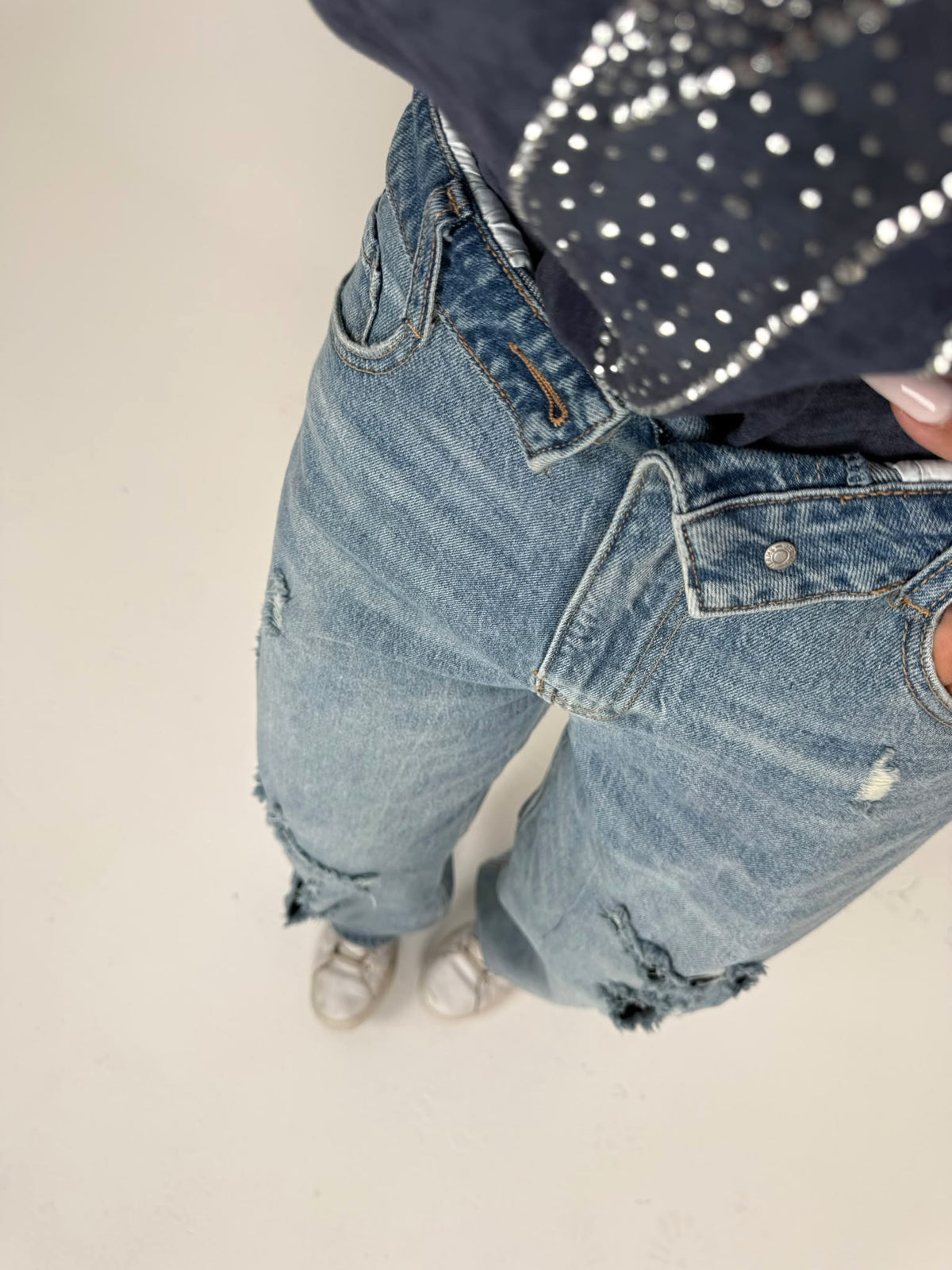 Jeans Risvolto Mood Zara ♥