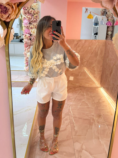 Pantaloncini Classici Bianchi  ♥