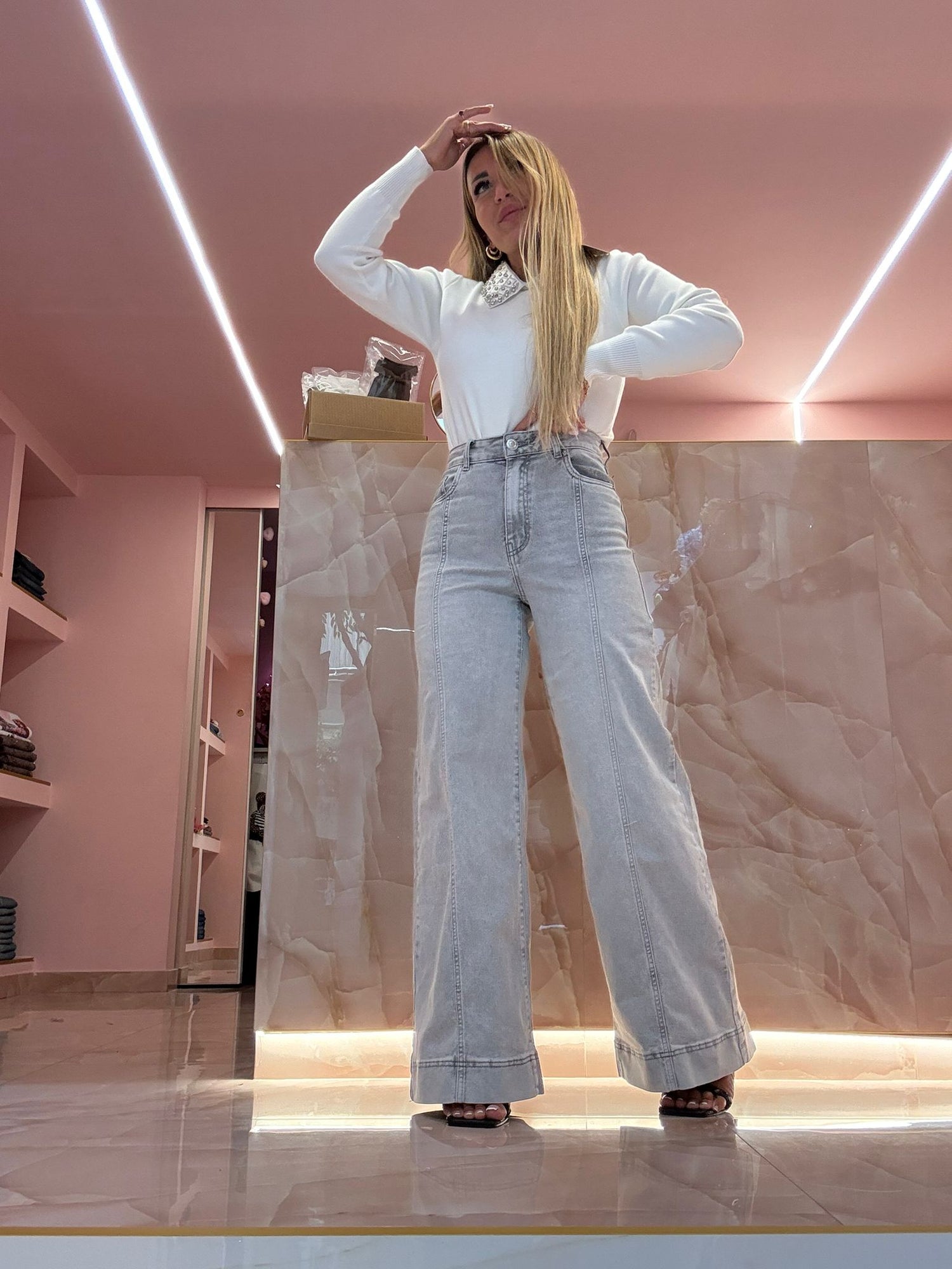 Jeans Palazzo Adoro ♡