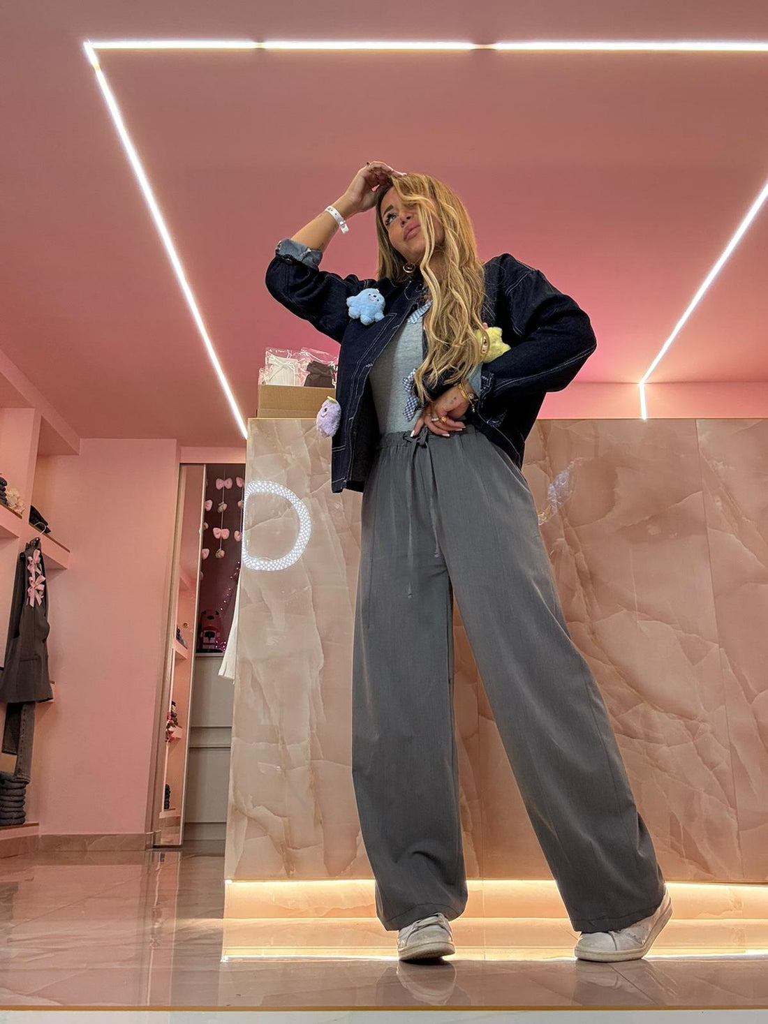 Pantaloni Semmy Grigio ♥