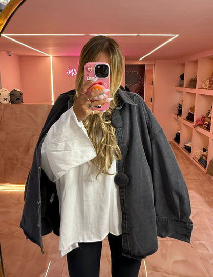 La Camicia Coi Bottoni Denim ♥