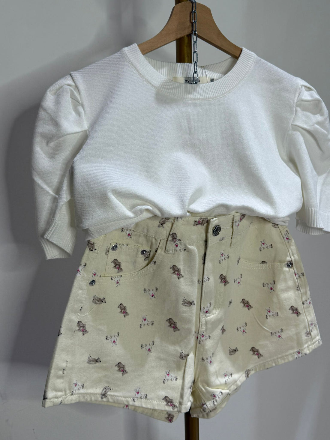 Pantaloncino Orsetto Beige  ♥