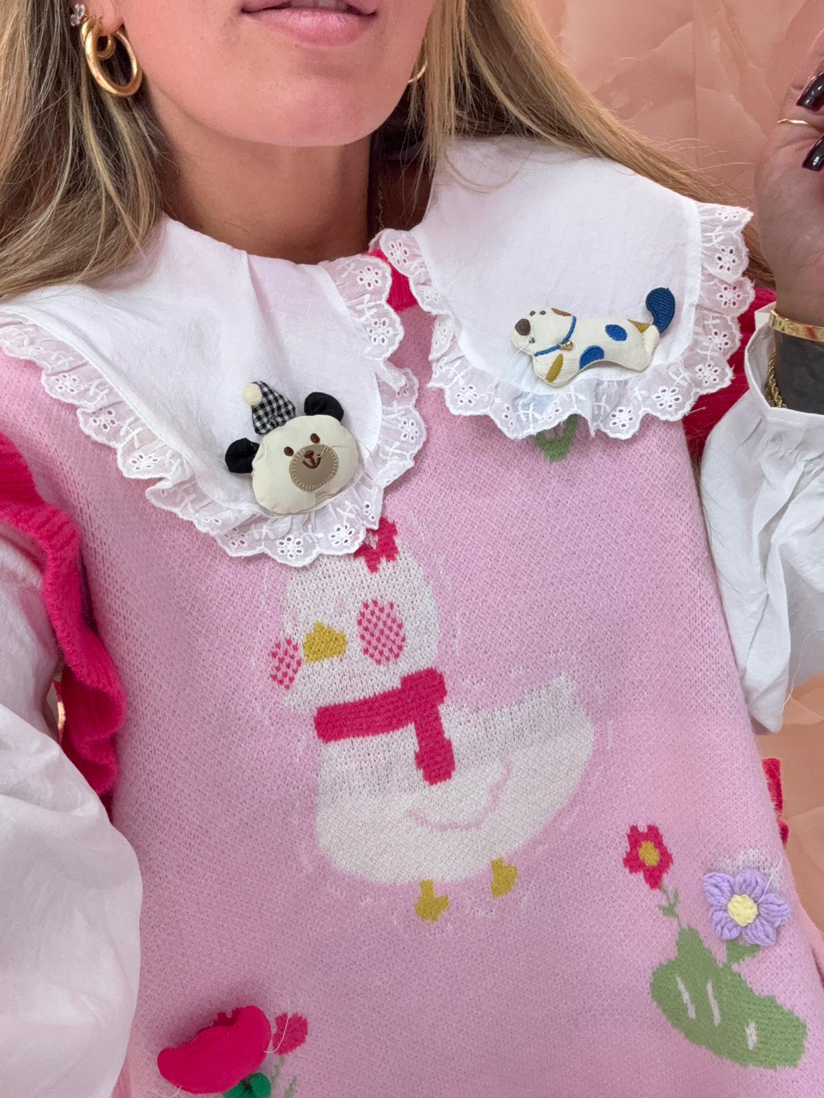 Combo Qua Qua Rosa ♡