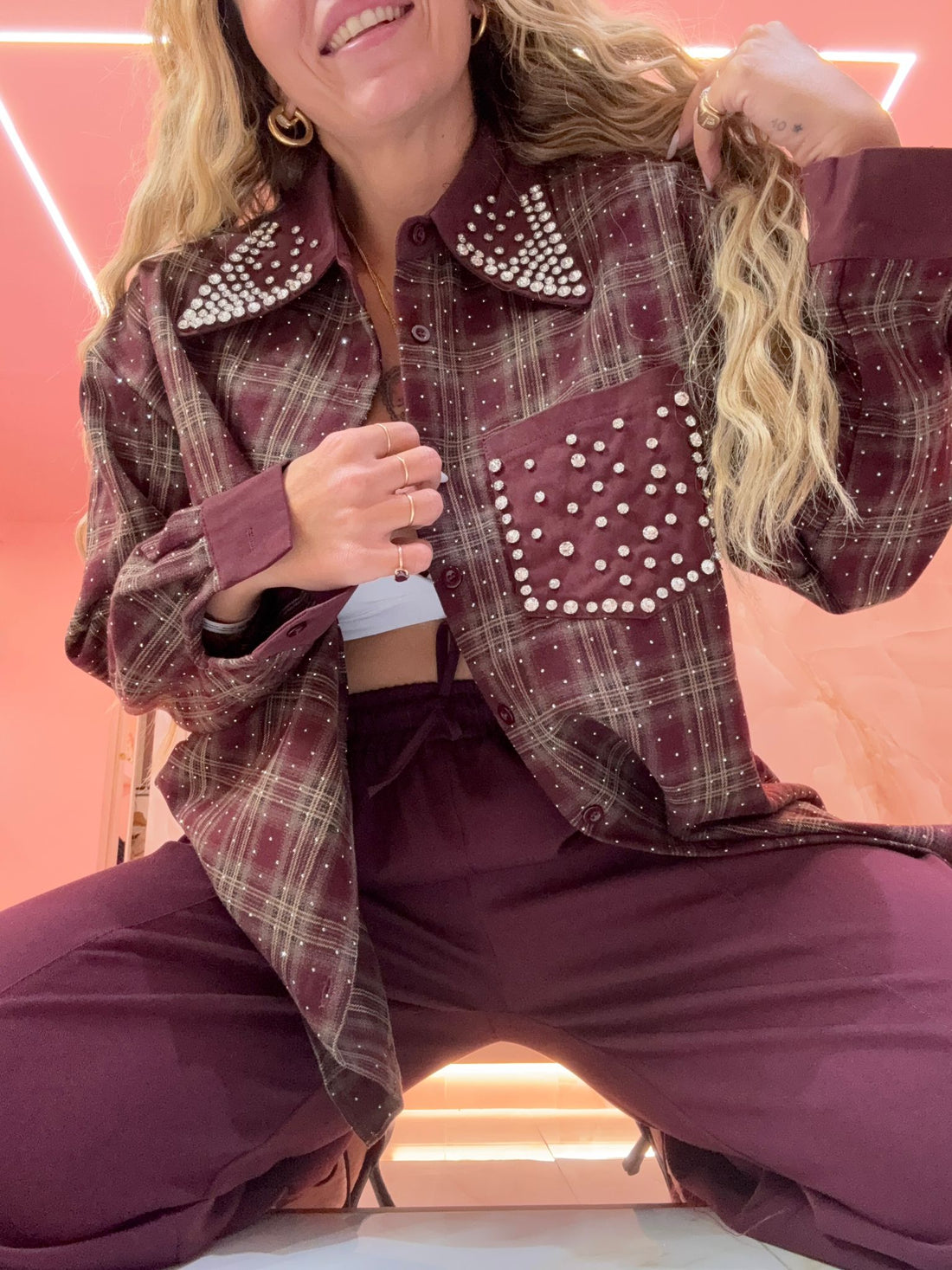 Camicia Brillantiniamo Bordo&