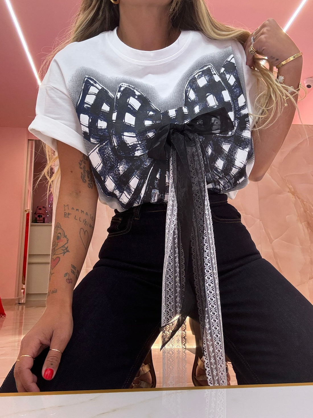 Shirt Extra Fioccone Quadretti  ♥