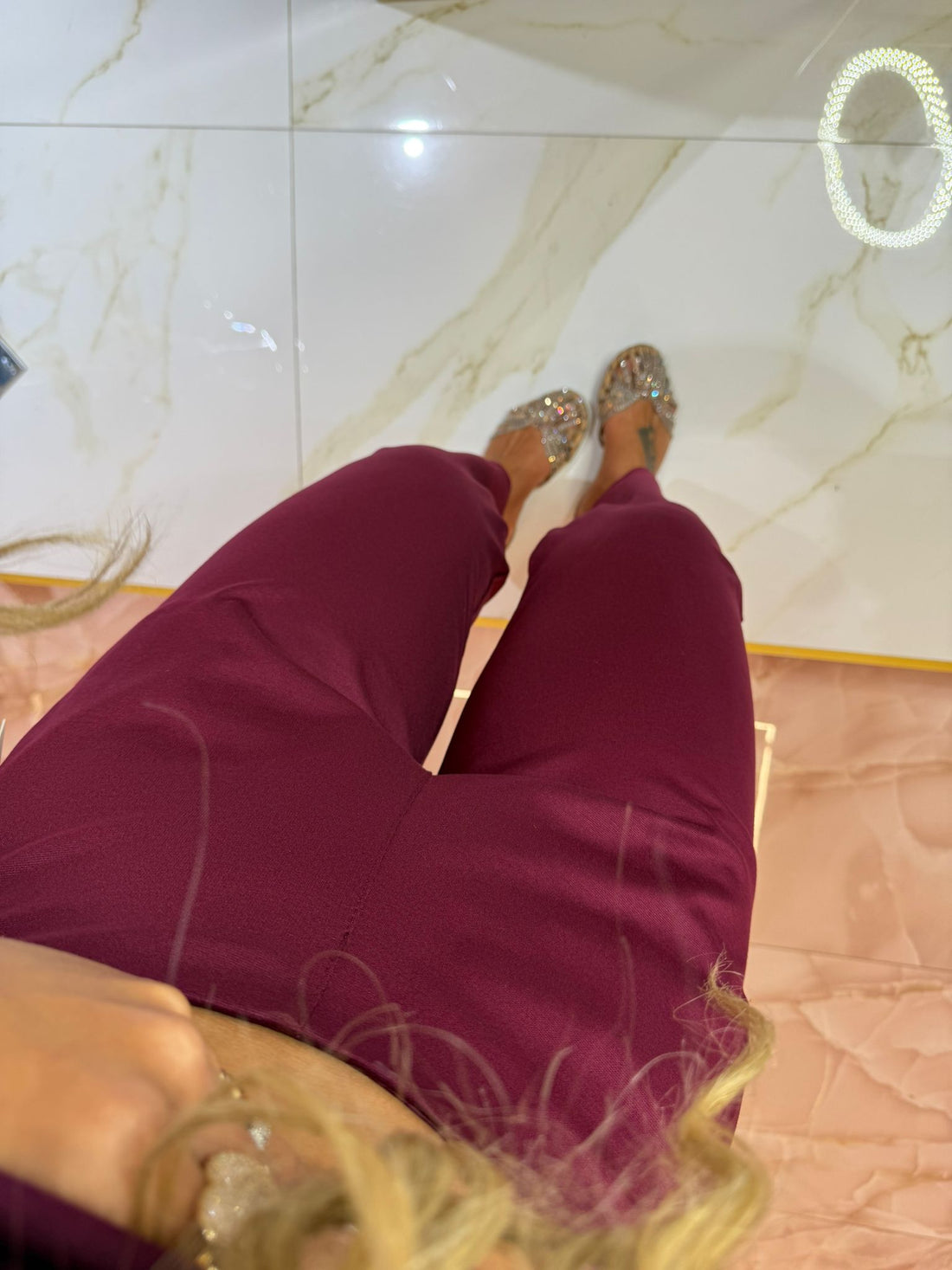 Pantalone Suamy Bordo&