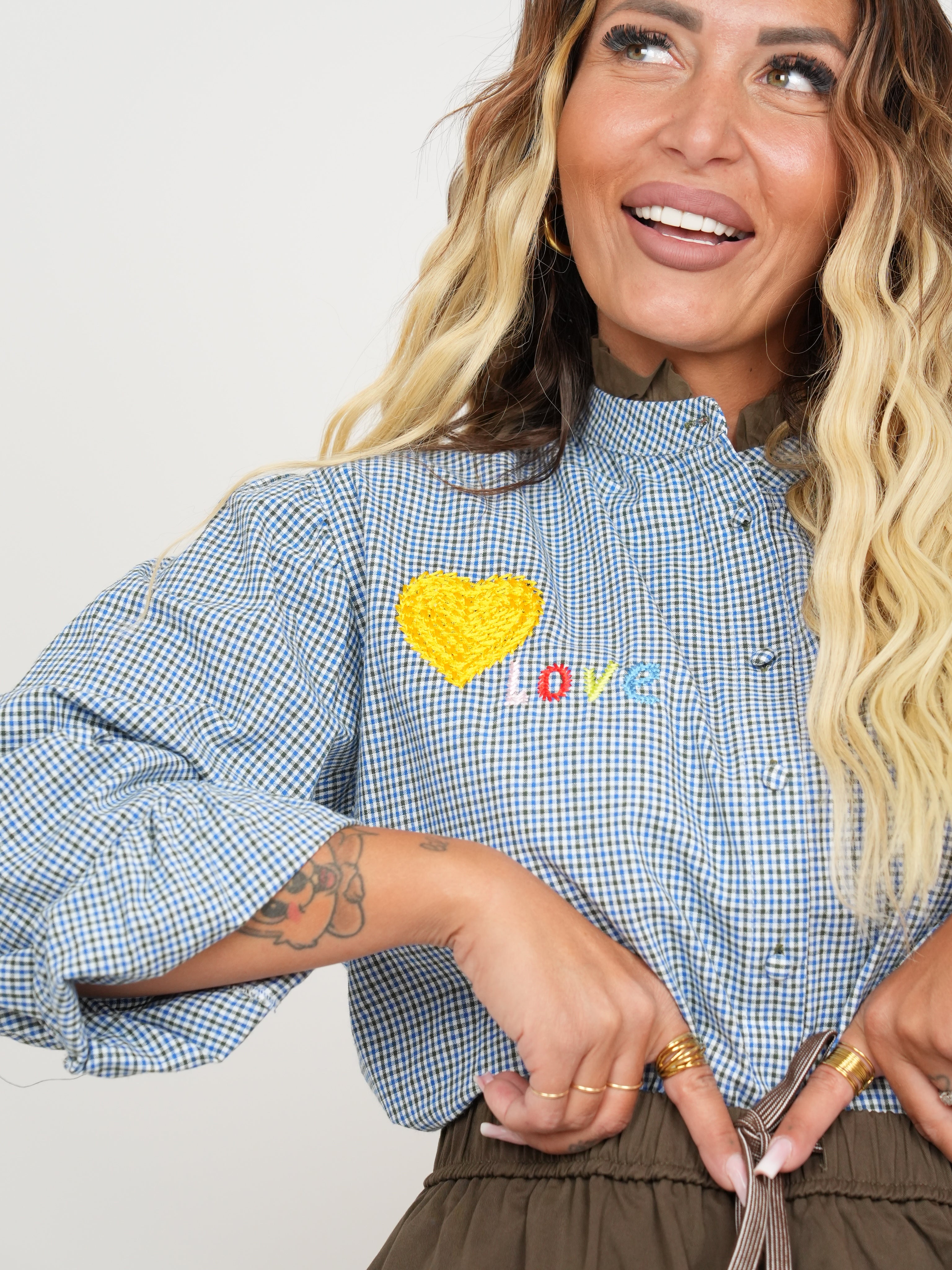 Camicia Amatevi Malva  ♥