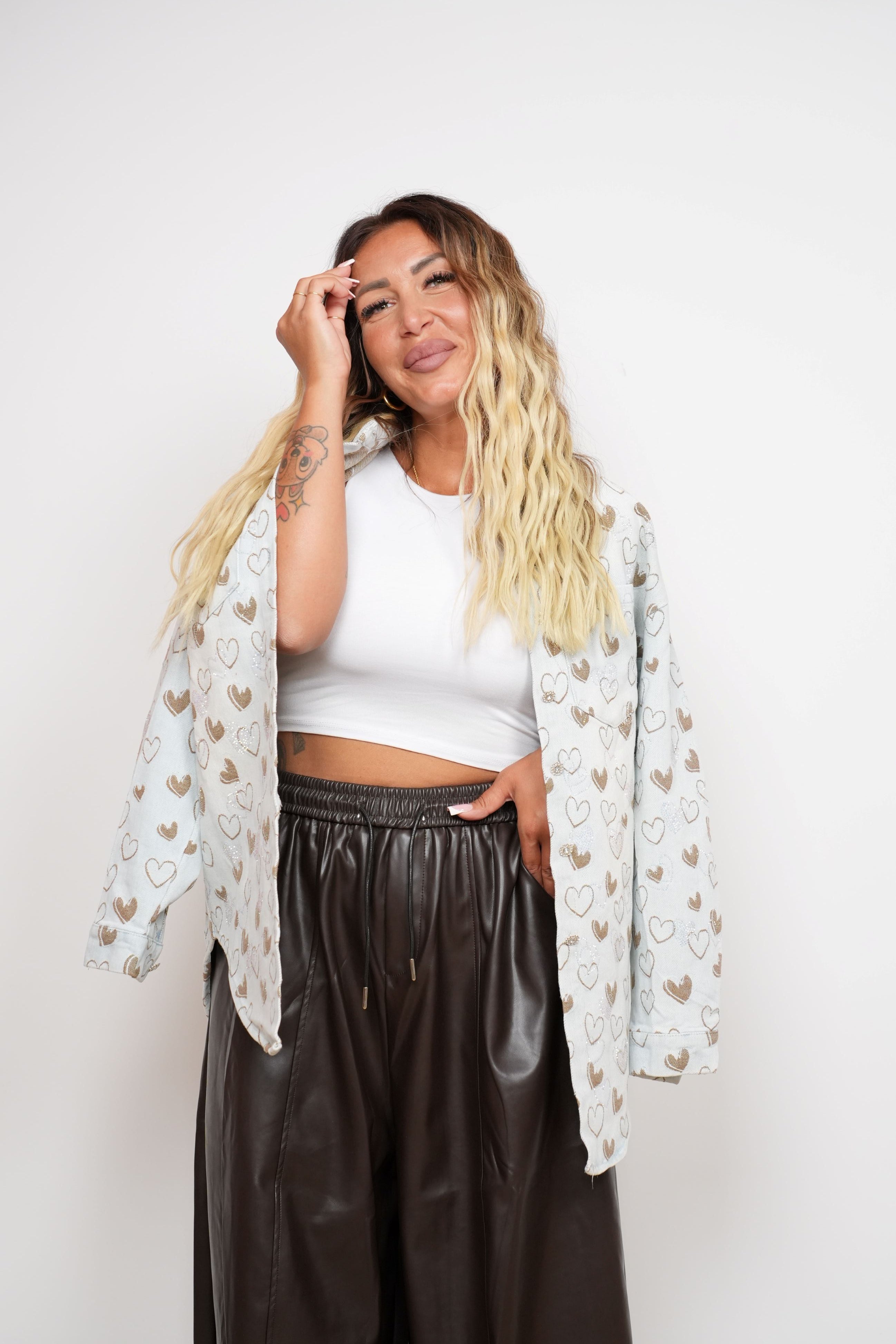 Top Crop Bianco ♥