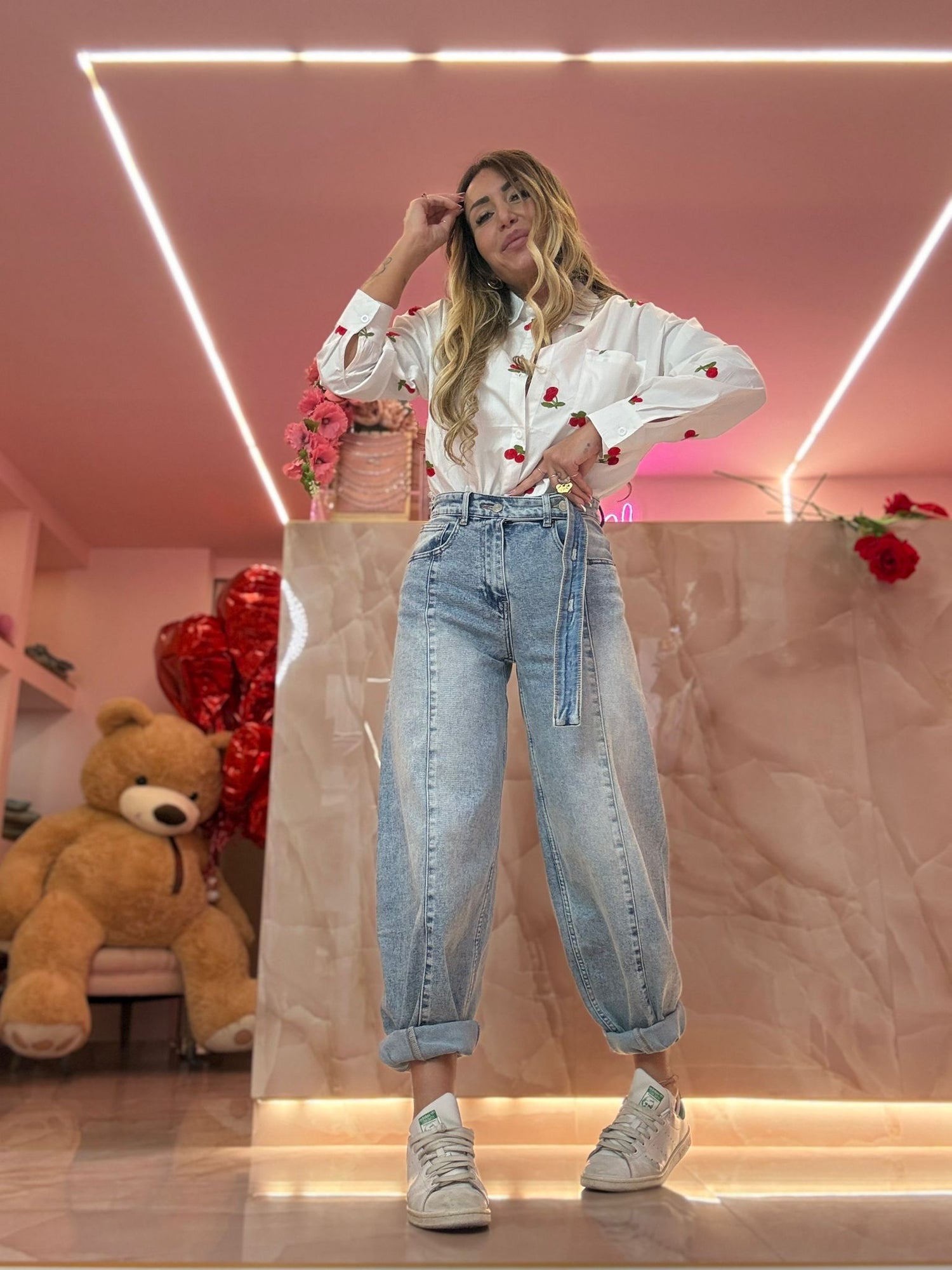 Jeans Doppio Bottone ♥