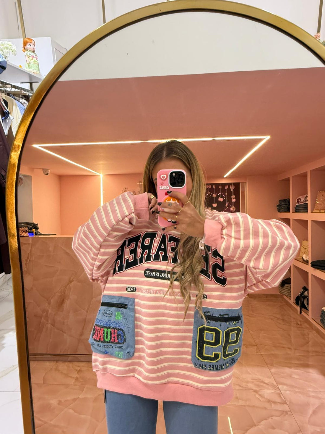 Felpa Una Zebra a Pois Rosa ♥