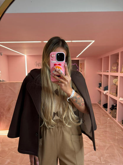 Giacca Per Caso Marrone ♥
