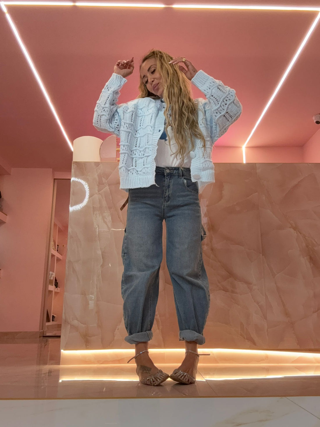 Jeans Balloon Denim Chiaro ♥