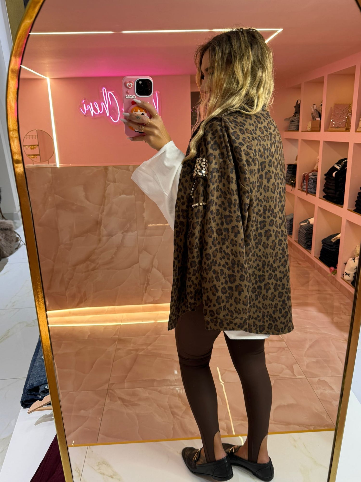Camicia Animalier Strass ♥