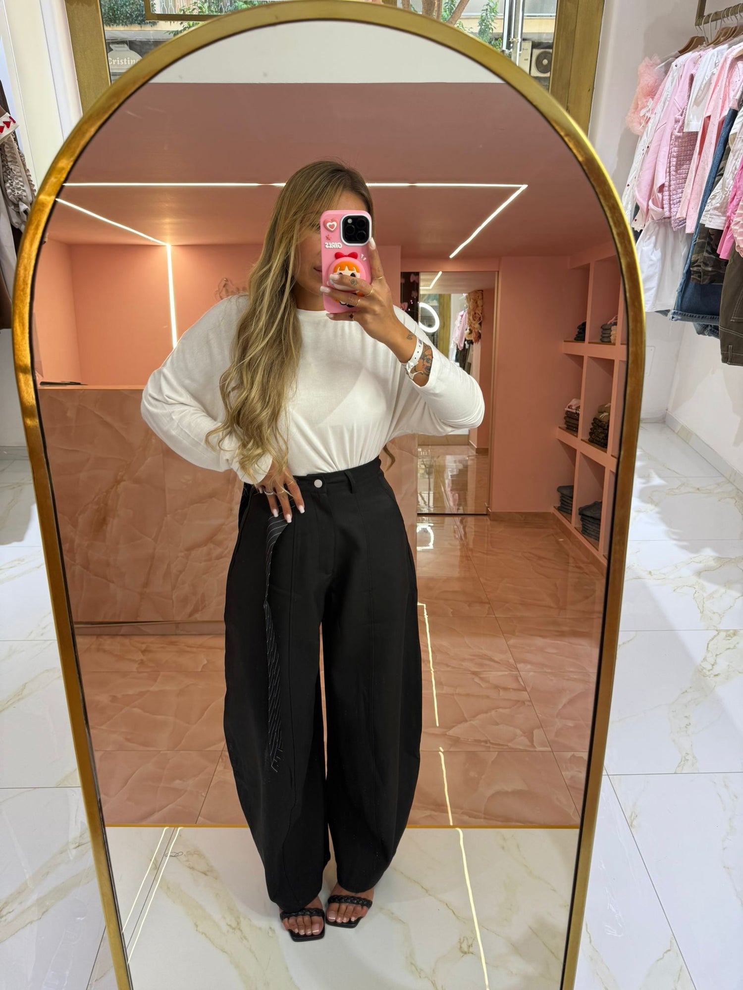 Pantaloni Classici Balloon Cravatta ♥