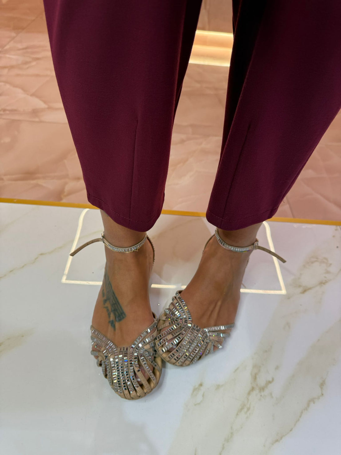 Pantalone Suamy Bordo&