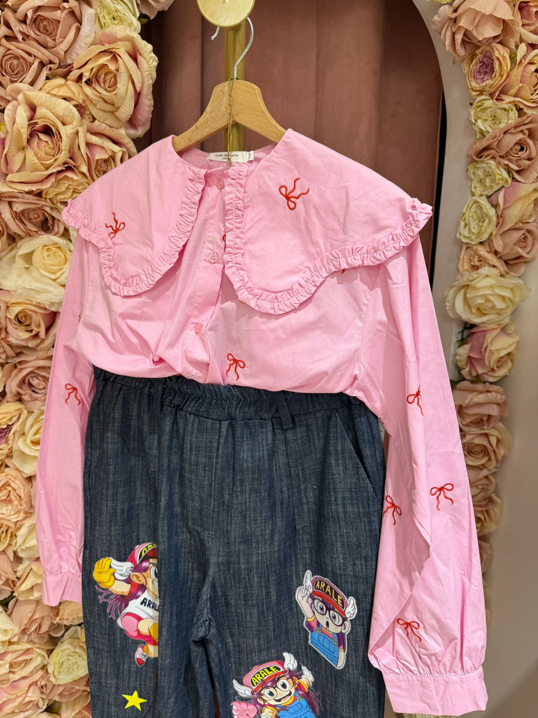 Camicia Fiocchi Rosa ♥