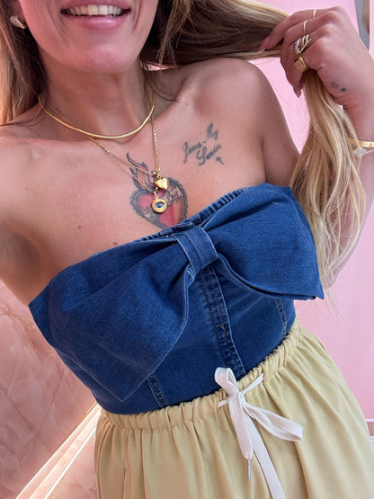 Fascia Fioccone Denim ♥