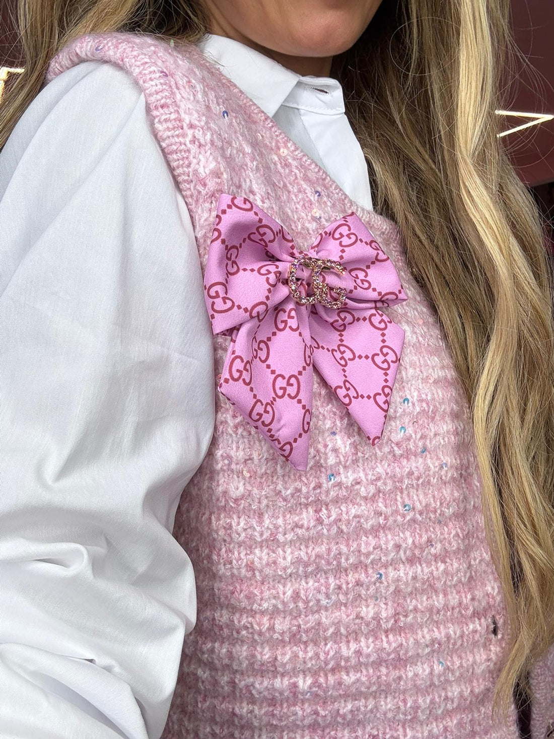 Spilla Chic Base Rosa  ♥