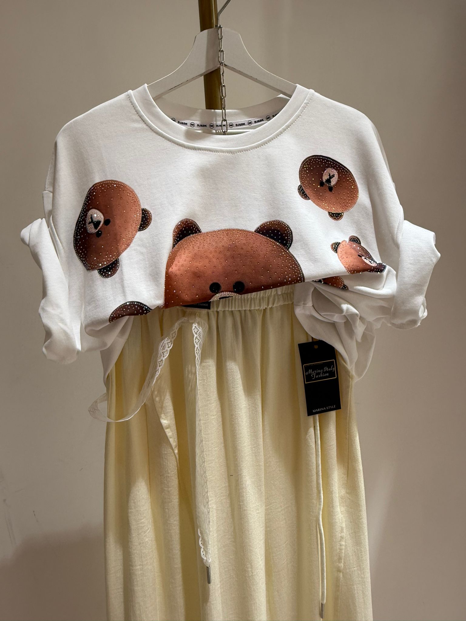 Pantalone Beige Merletto ♥