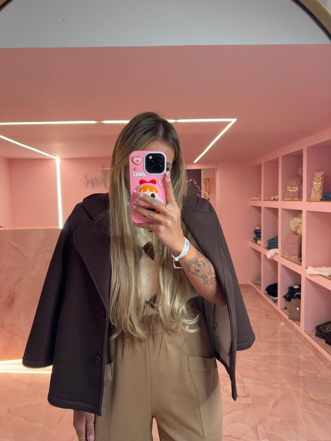Giacca Per Caso Marrone ♥
