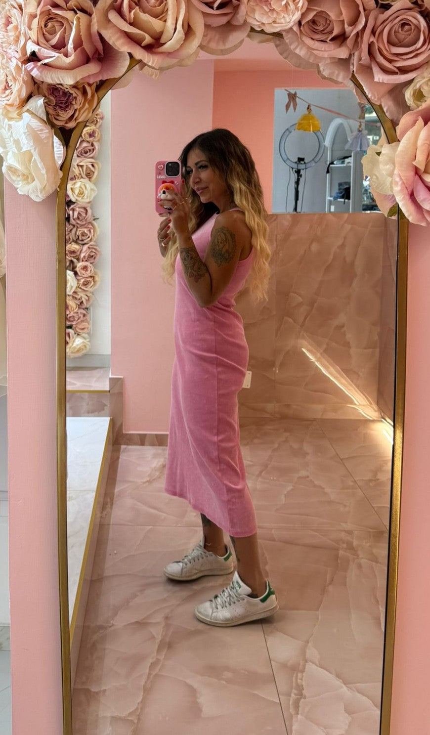Dress Canotta Rosa ♥