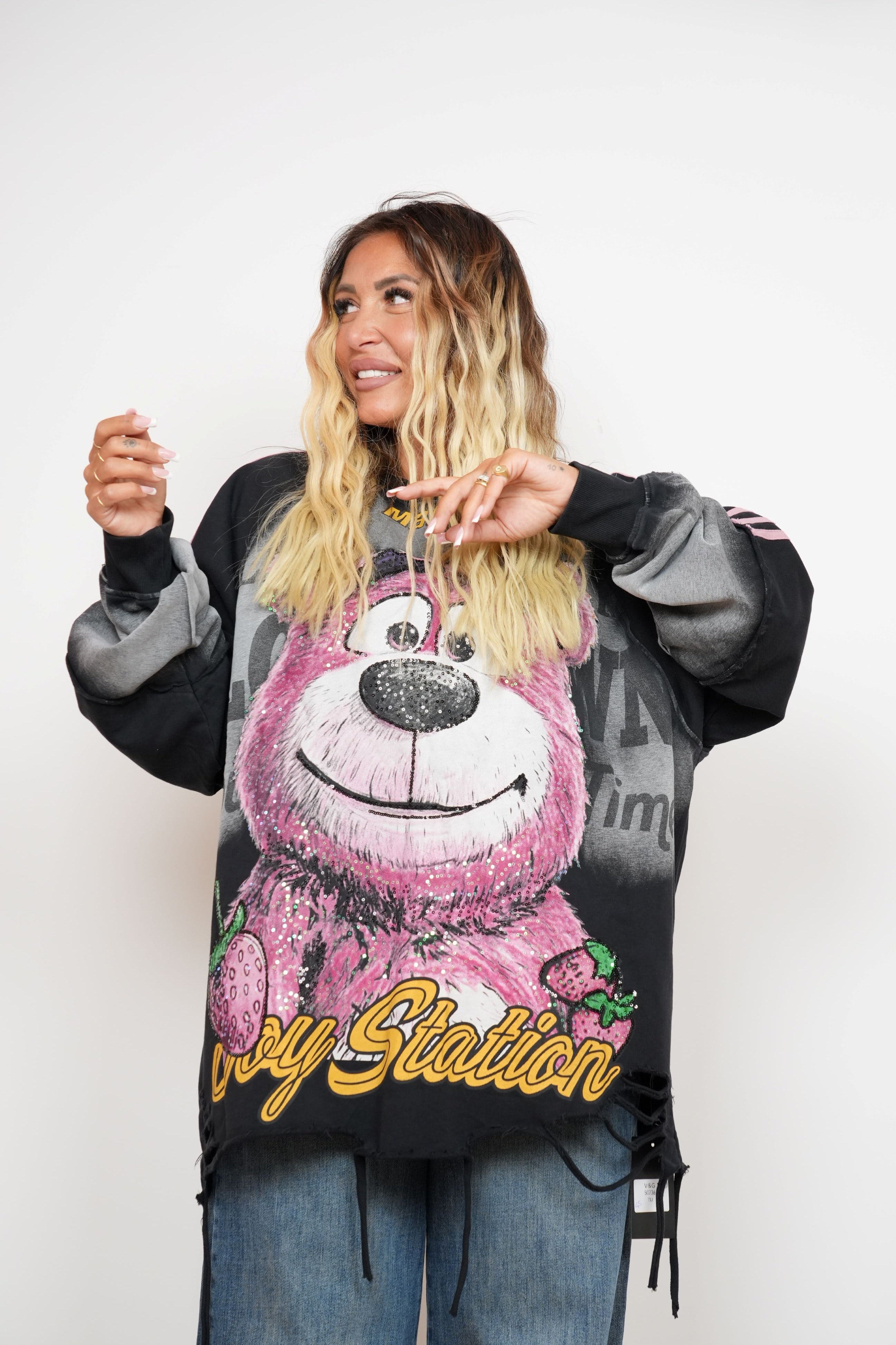 Felpa Pinky Bear ♥
