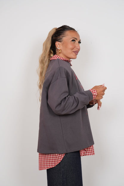 Felpa Vintage Grey ♥