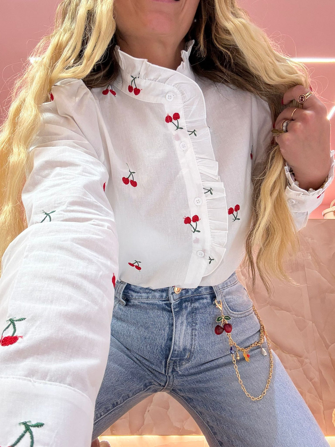 Camicia Coreana Ciliegine ♥