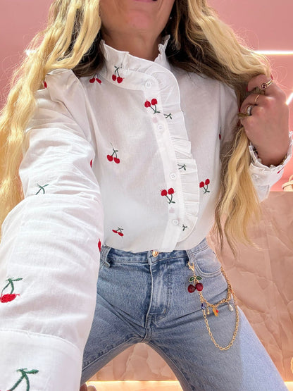 Camicia Coreana Ciliegine ♥