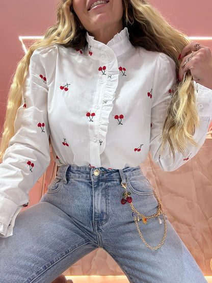 Camicia Coreana Ciliegine ♥