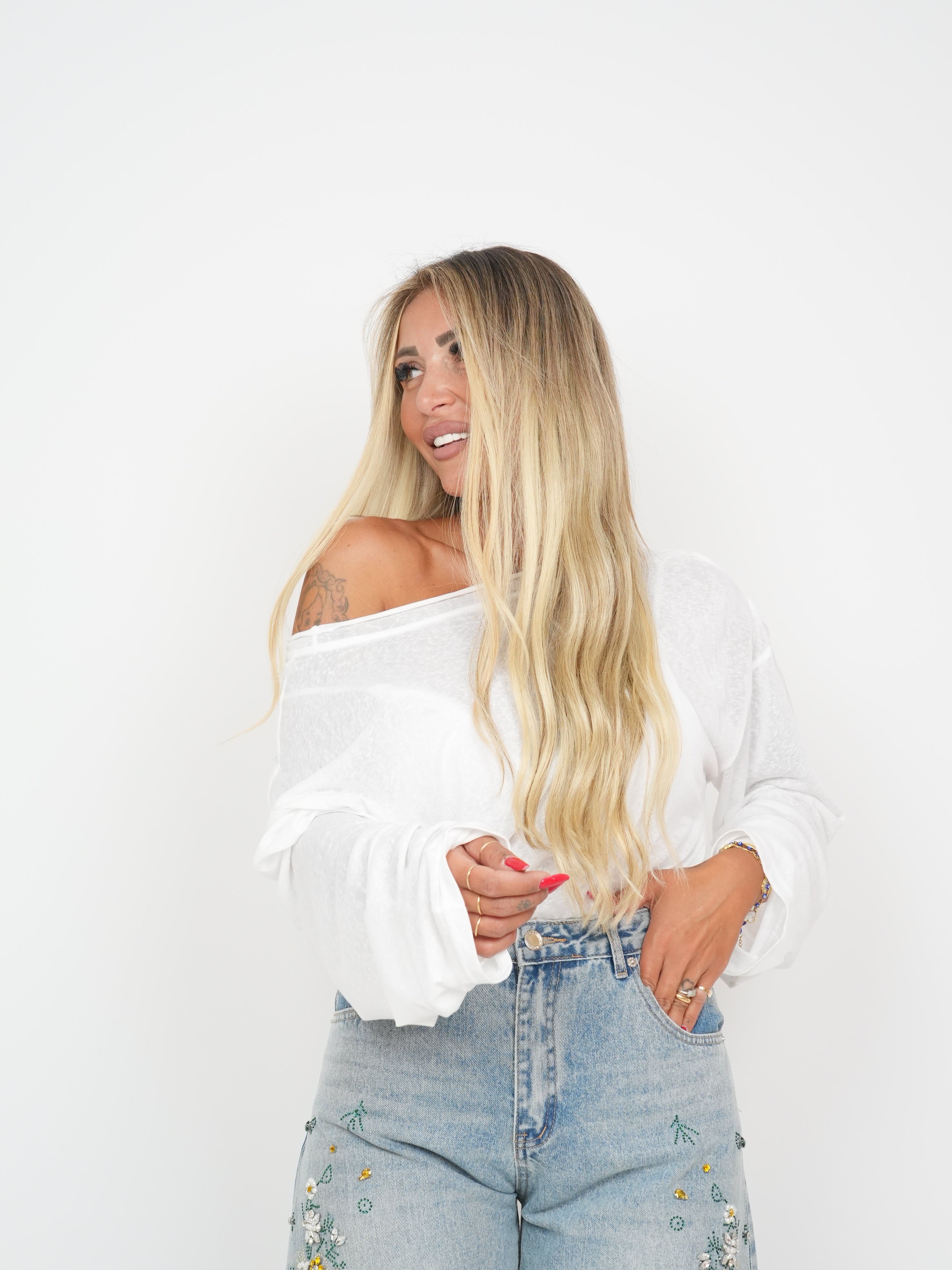 Maglia Filante Bianca ♥