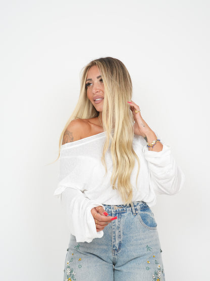 Maglia Filante Bianca ♥