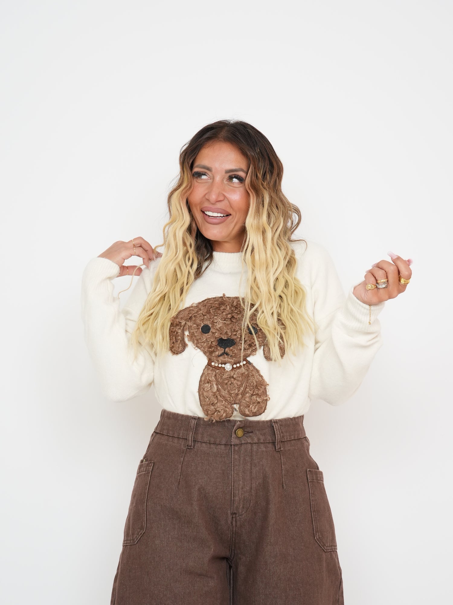 Maglioncino Bau Panna  ♥