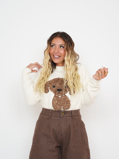 Maglioncino Bau Panna  ♥