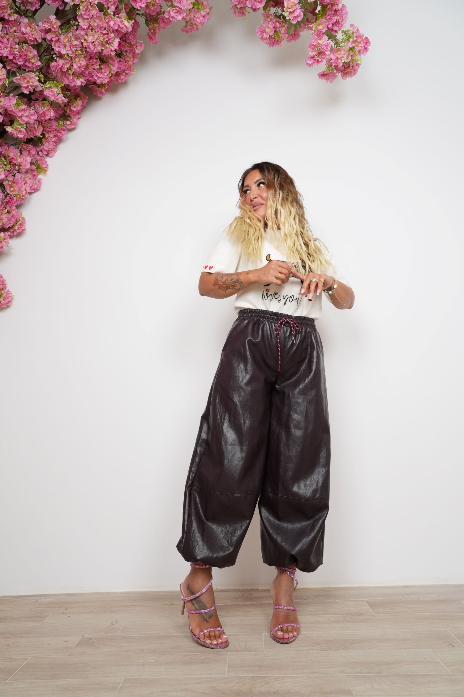 Pantalone Ecopelle Marsala  ♥