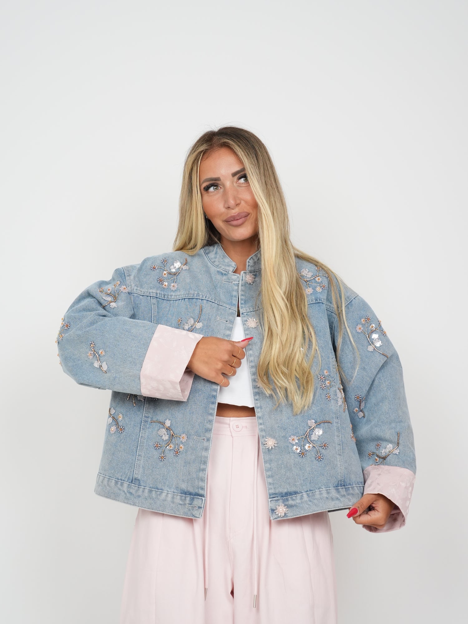 Giacca Denim Il Mondo Che Vorrei ♥