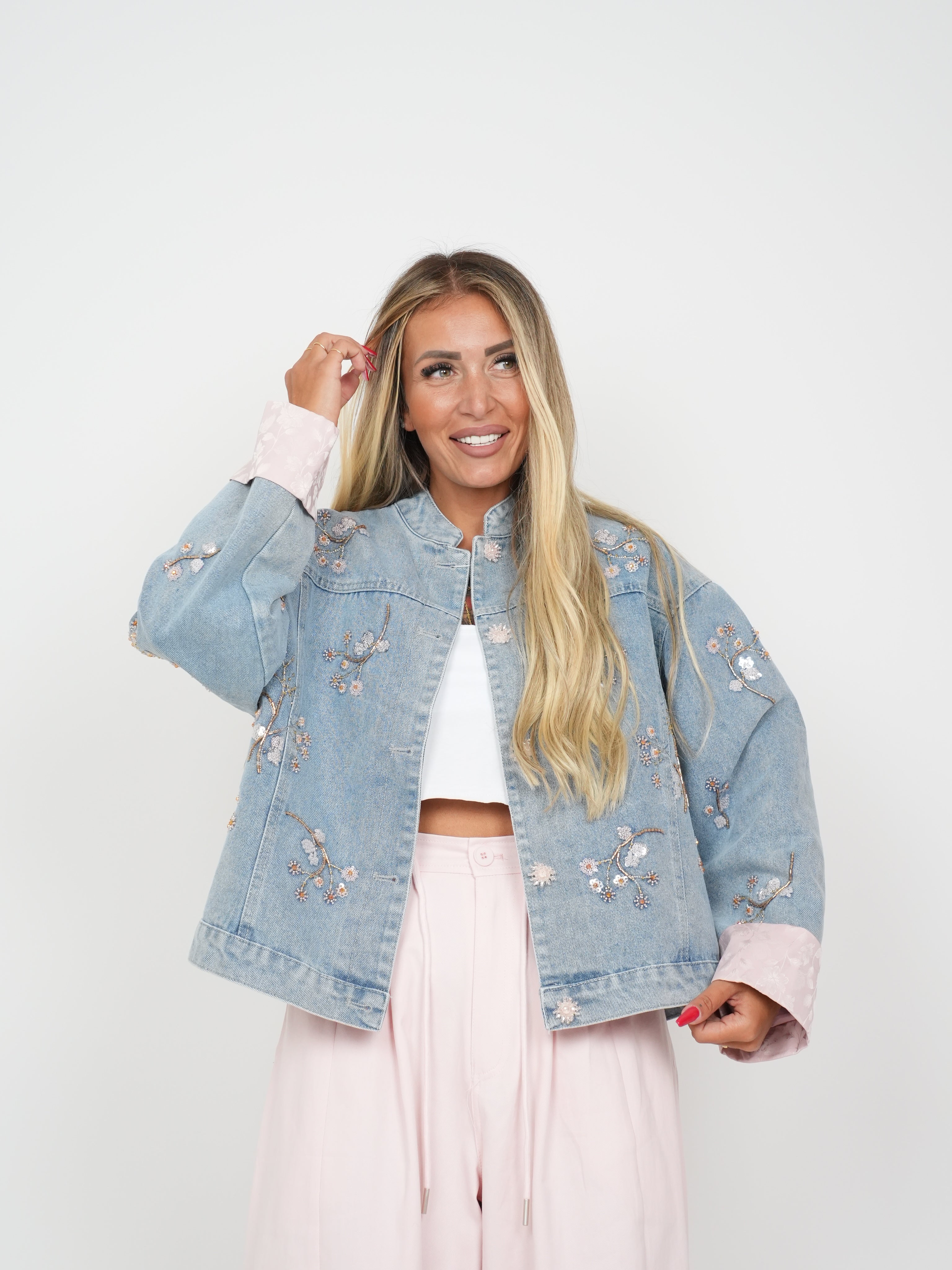 Giacca Denim Il Mondo Che Vorrei ♥