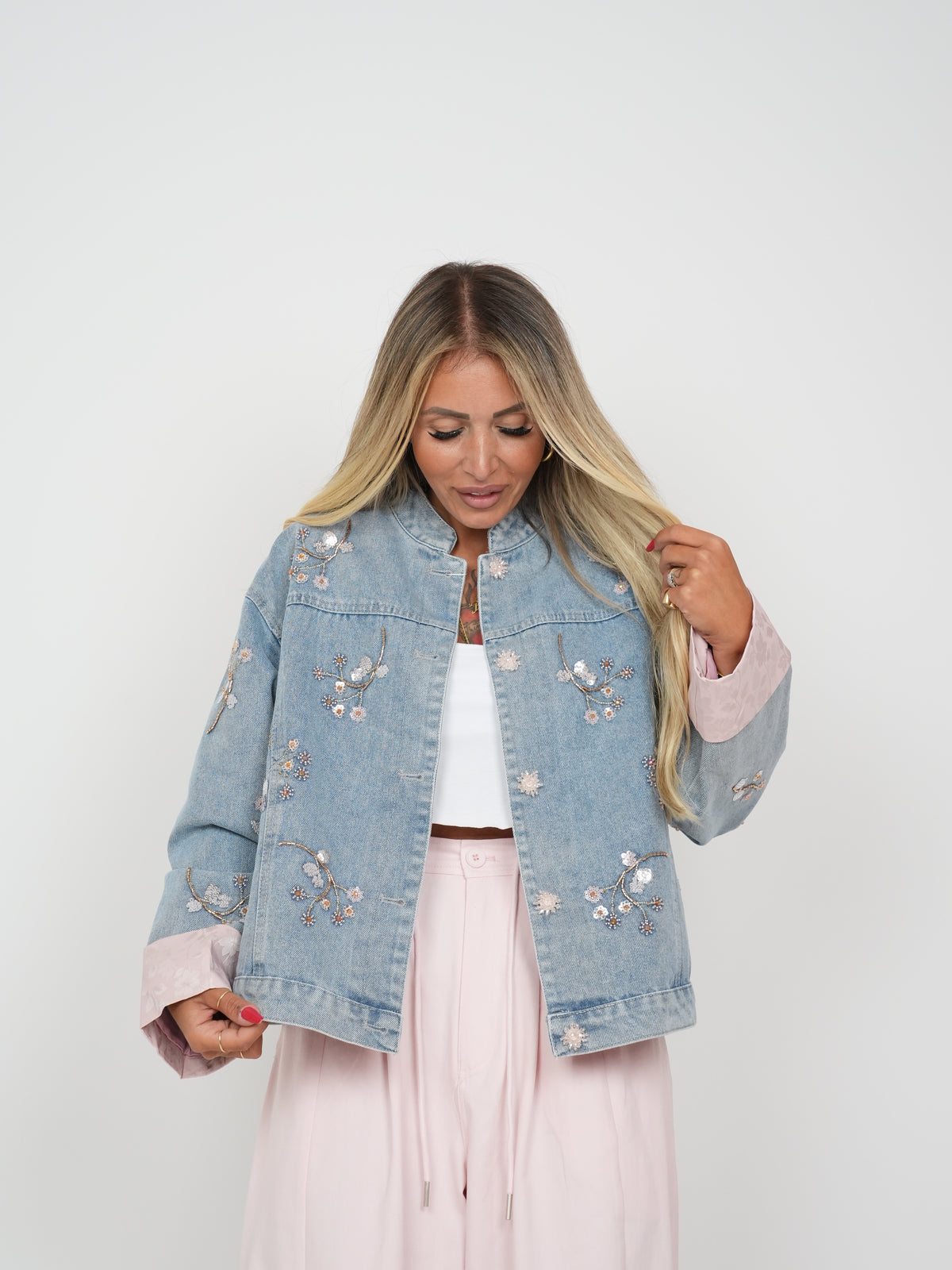 Giacca Denim Il Mondo Che Vorrei ♥