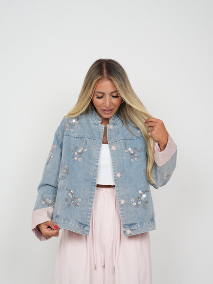 Giacca Denim Il Mondo Che Vorrei ♥