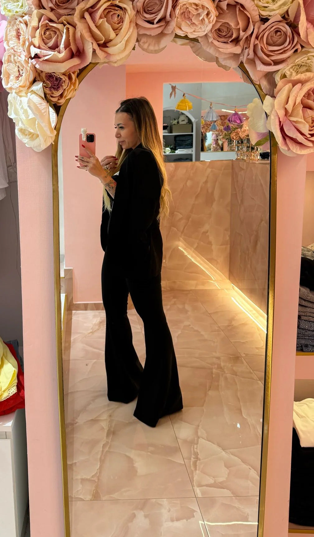 Pantalone Zampa Nero ♥
