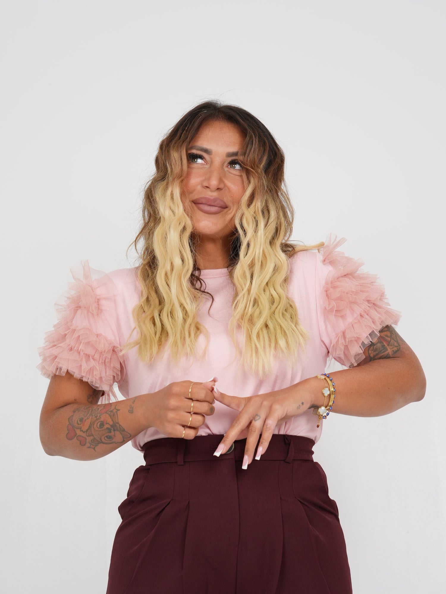 Shirt Tulle Rosa ♥
